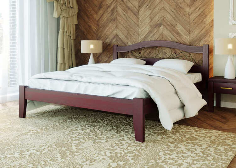 Ліжко дерев'яне Афіна 1 - фото 4