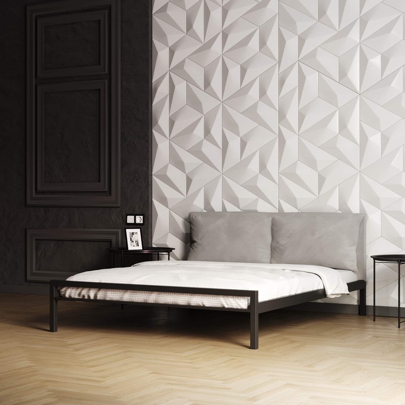 Ліжко металеве Софт-2 з подушкою - фото 1