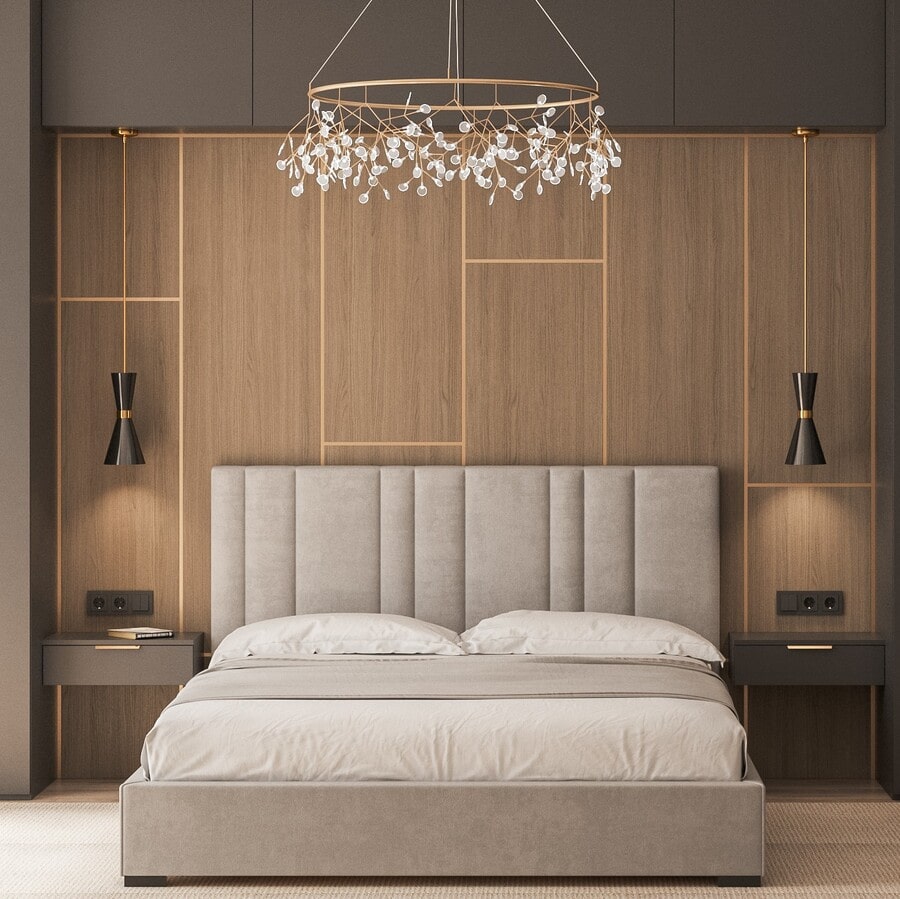 Ліжко м'яке Крістіан - фото 1