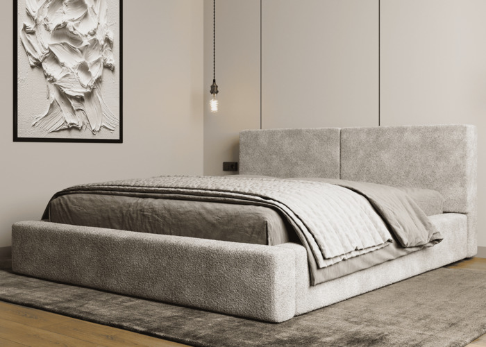 Кровать мягкая Куб - фото 4