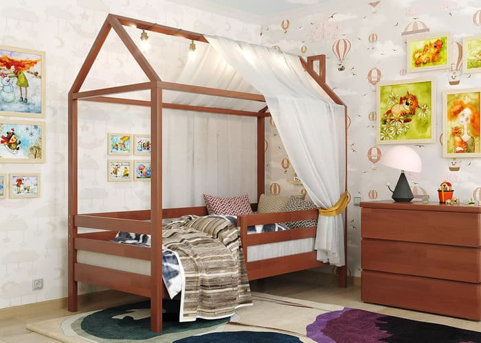 Кровать деревянная Домик Джерри - фото 3