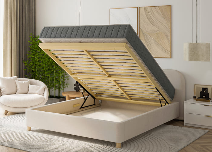 Ліжко м'яке Мілу - фото 7