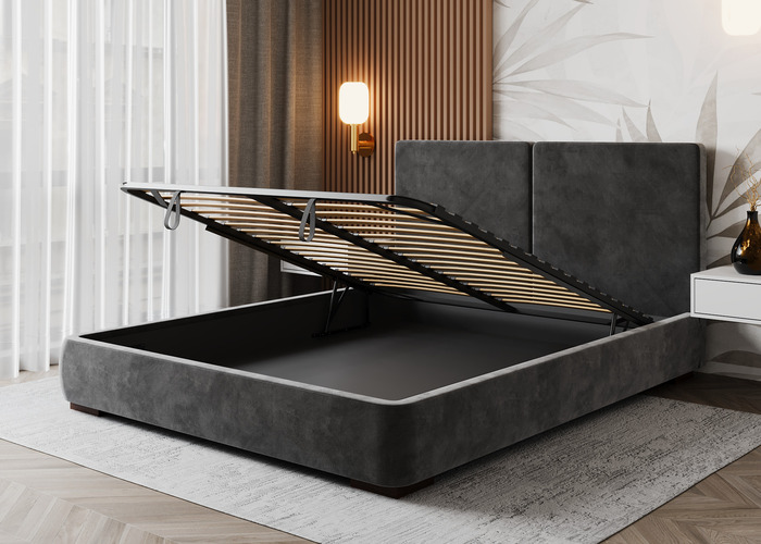 Ліжко м'яке Сільвія - фото 6