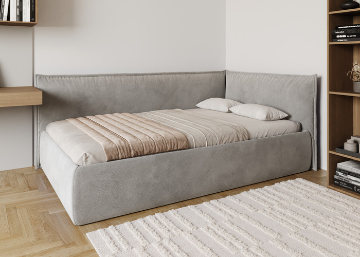 Кровать мягкая угловая Тами - фото 3