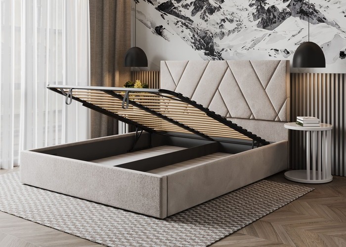 Ліжко м'яке Роял - фото 4