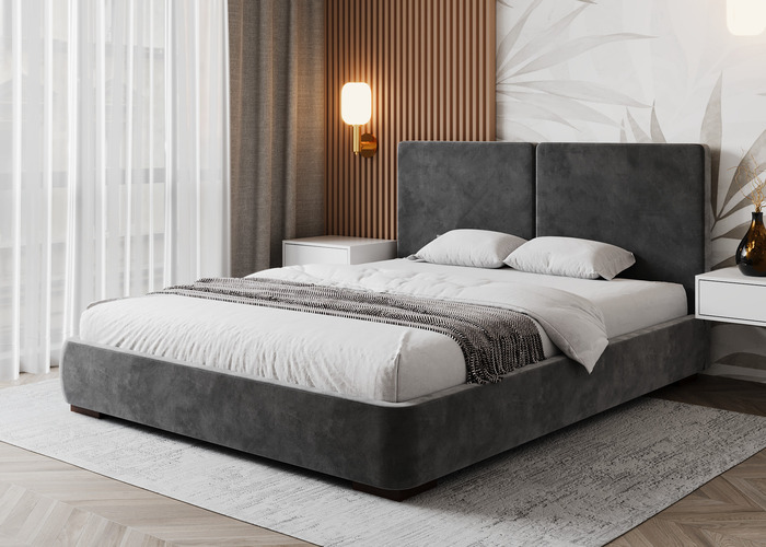 Ліжко м'яке Сільвія - фото 5