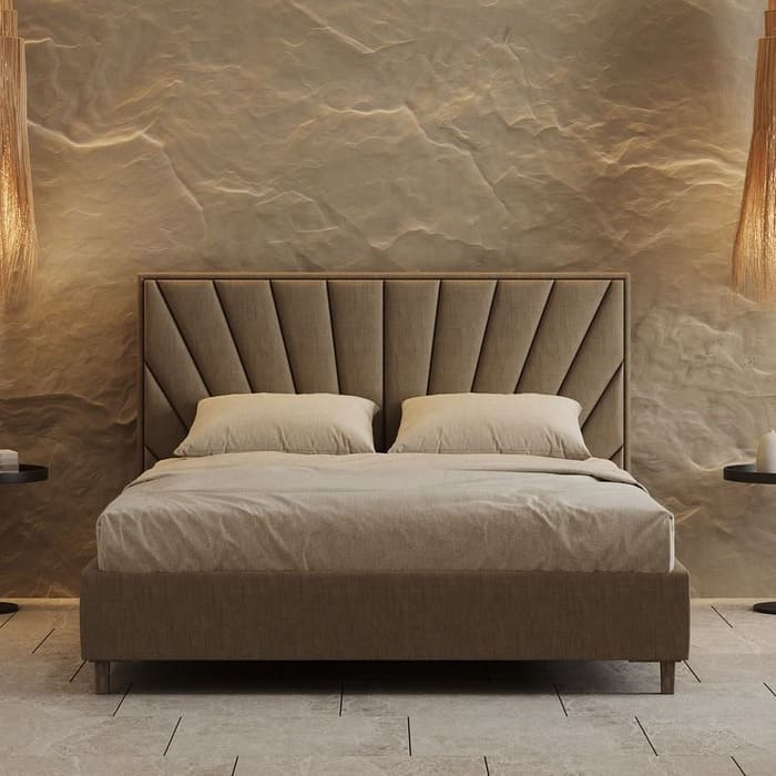 Ліжко м'яке Малібу - фото 1