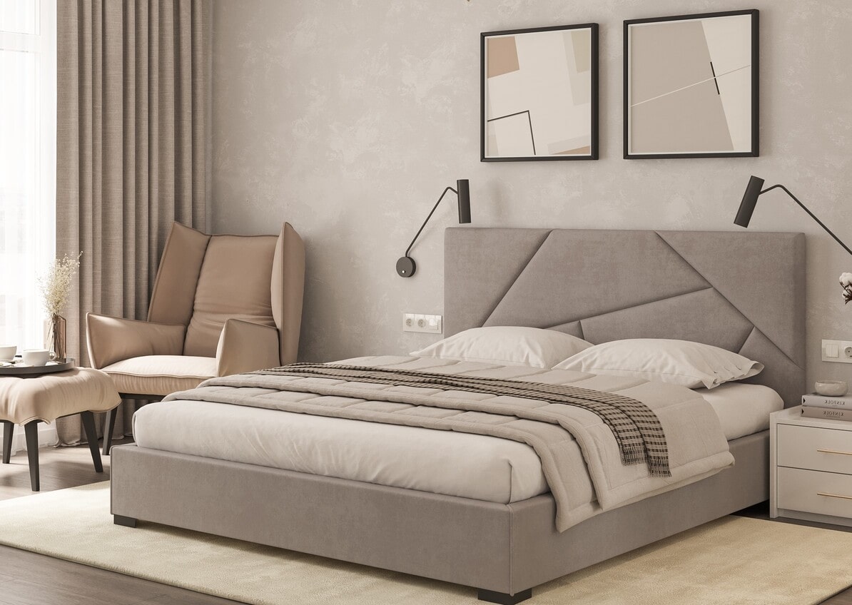 Ліжко м'яке Ізі - фото 3