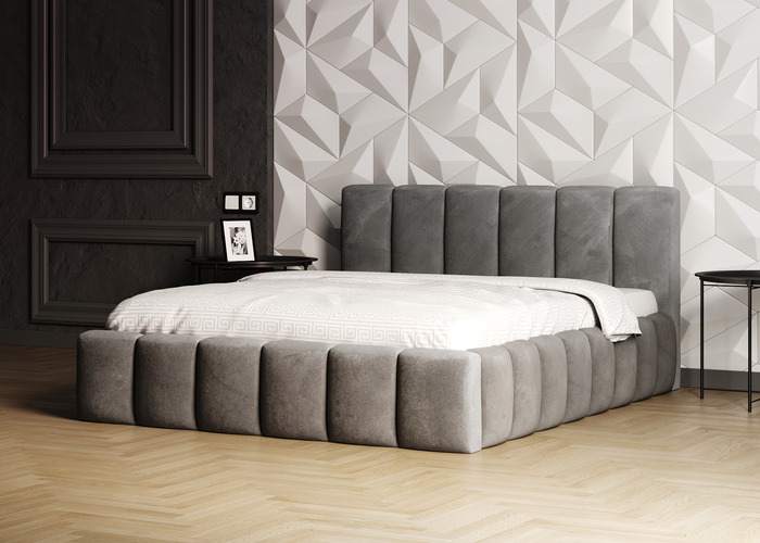 Ліжко м'яке Олімп - фото 3