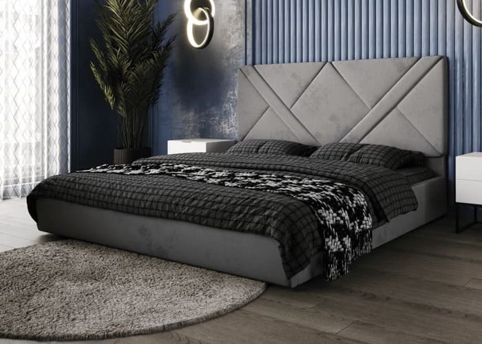 Кровать мягкая Милана - фото 2 Кровать мягкая Милана - фото 2