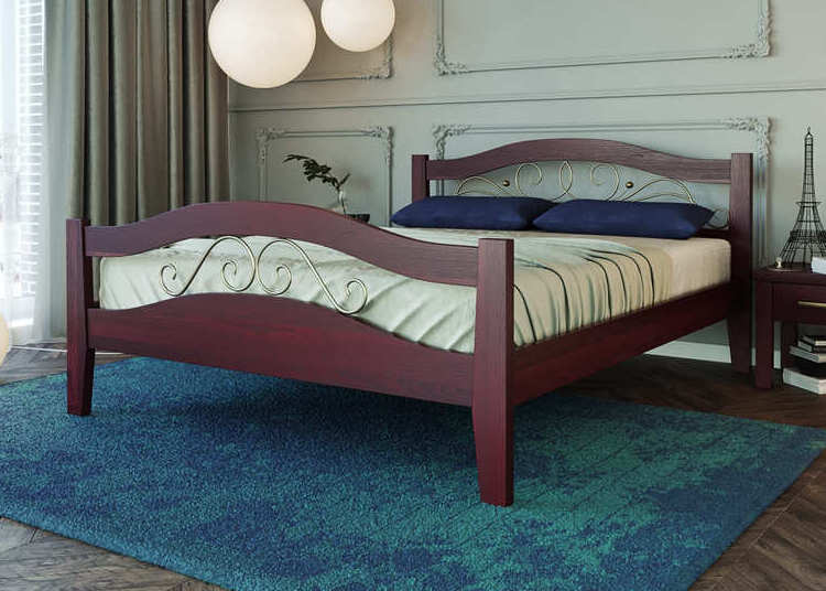 Ліжко дерев'яне Афіна 2 - фото 5