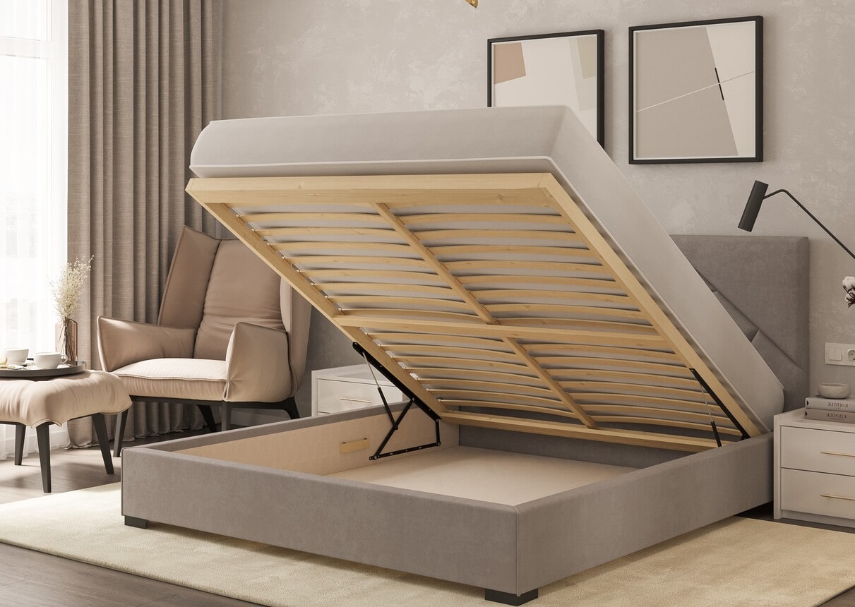 Ліжко м'яке Ізі - фото 5