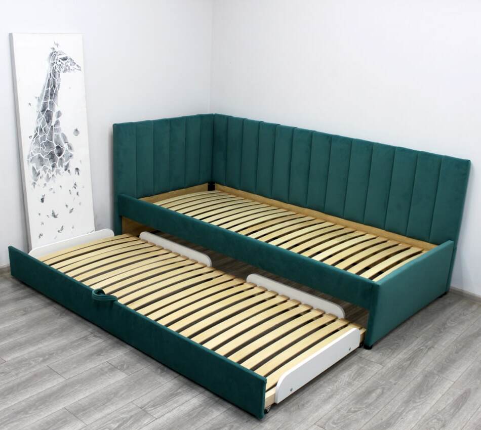 Ліжко м'яке кутове Баффі - фото 1