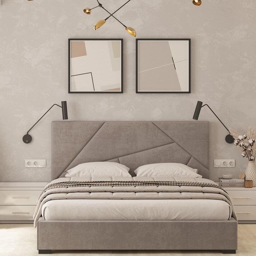 Ліжко м'яке Ізі - фото 1