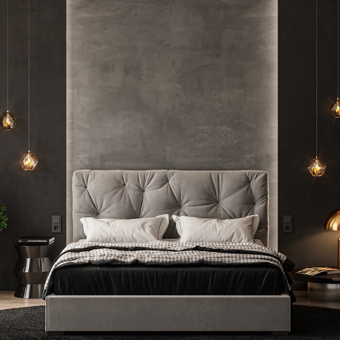 Кровать мягкая Луна - фото 1