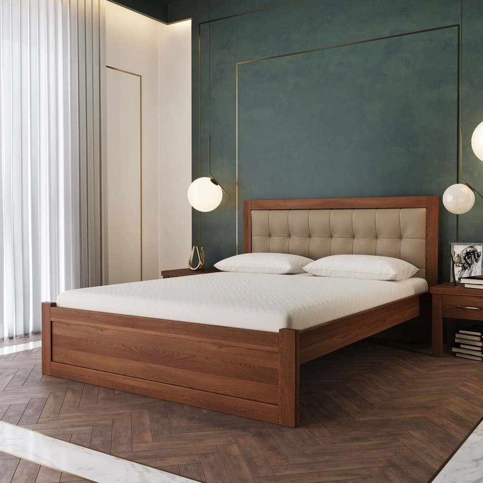 Кровать деревянная Мадрид 50М - фото 1