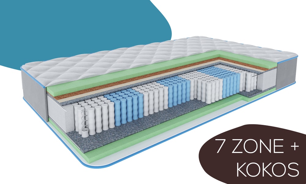 Матрац 7 Zone+Kokos - фото 2