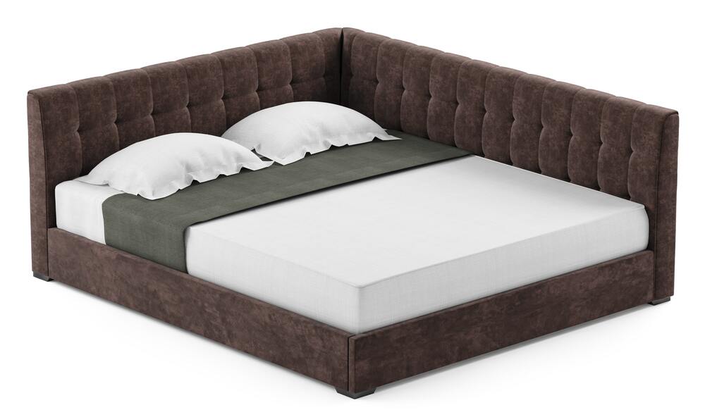 Ліжко м'яке кутове Лео - фото 8