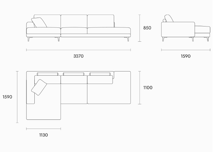 Диван кутовий Magnus - фото 2 Диван кутовий Magnus - фото 2