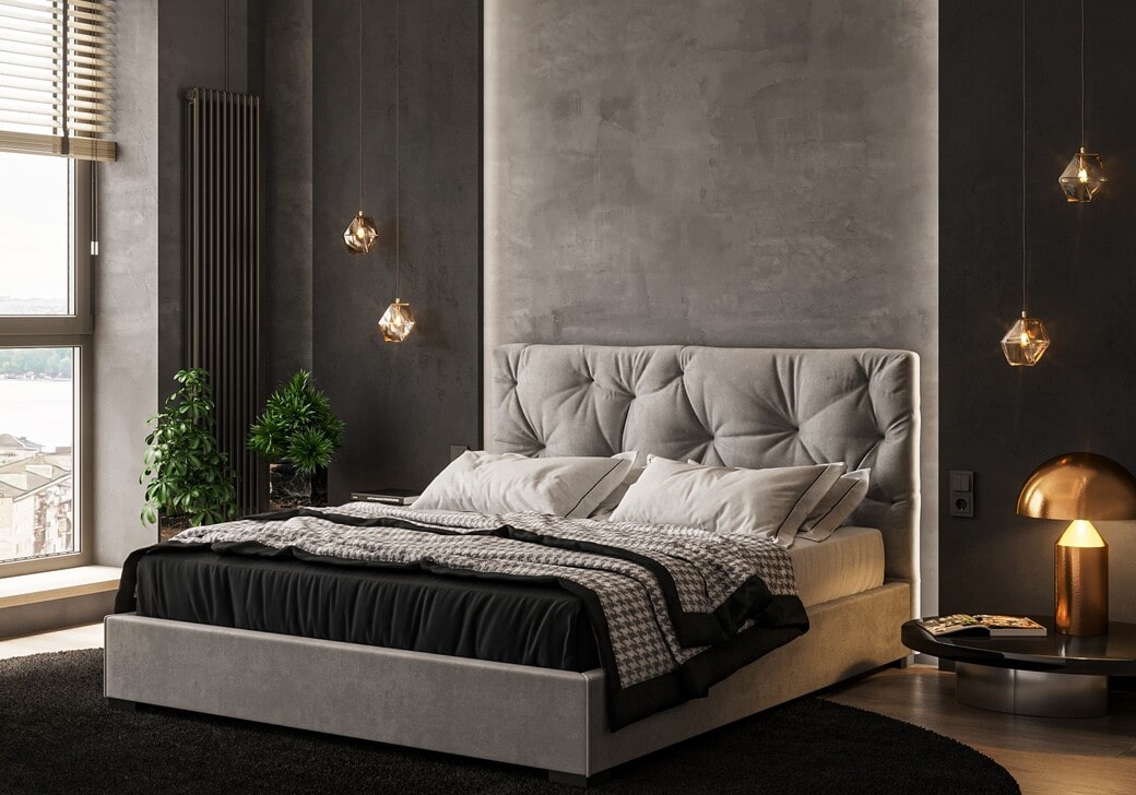 Кровать мягкая Луна - фото 4