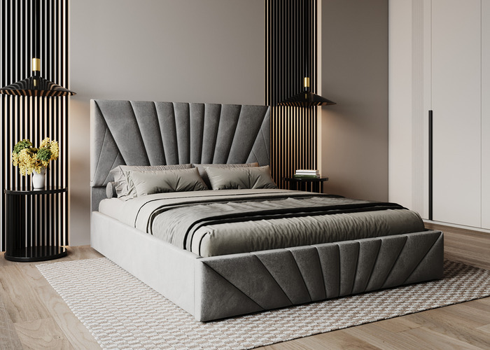 Ліжко м'яке Афелія - фото 4