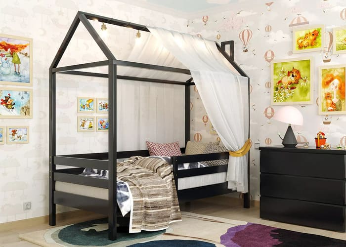 Кровать деревянная Домик Джерри - фото 5