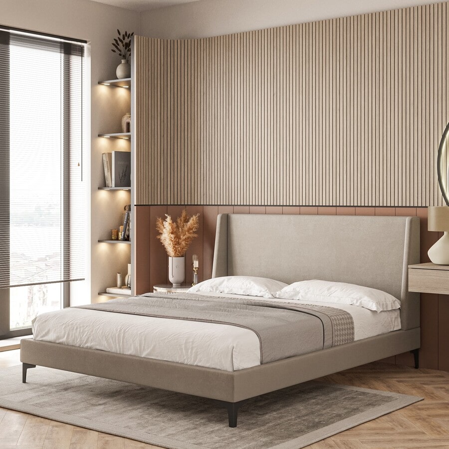 Ліжко м'яке Генрі - фото 1