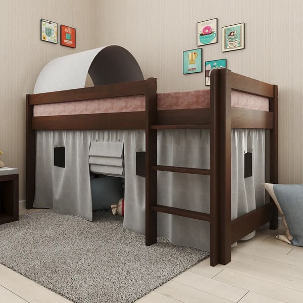 Кровать двухъярусная деревянная Адель - фото 1