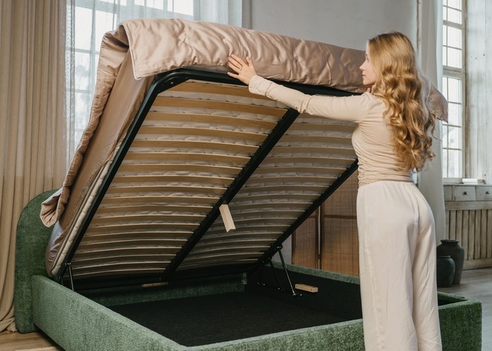 Ліжко м'яке Мілу - фото 14