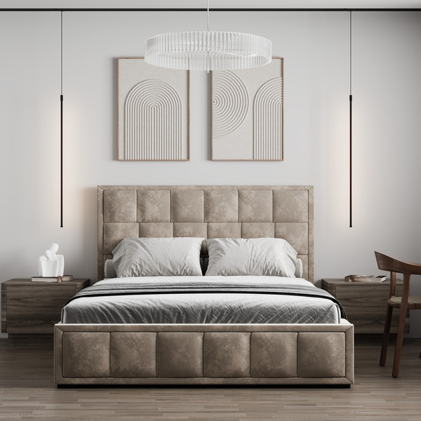 Кровать мягкая Амстердам - фото 1