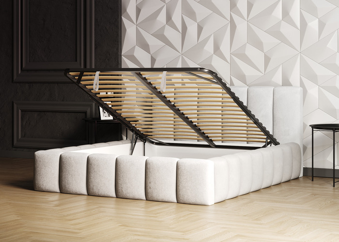 Ліжко м'яке Олімп - фото 4