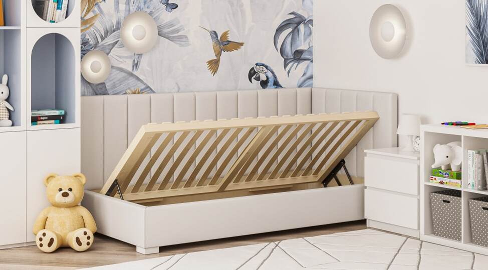 Ліжко м'яке кутове Мія - фото 4