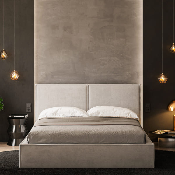 Кровать мягкая Лея - фото 1