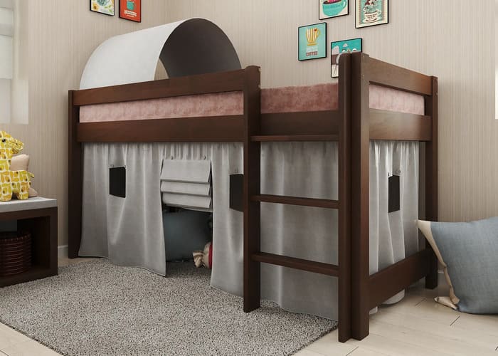 Кровать двухъярусная деревянная Адель - фото 2