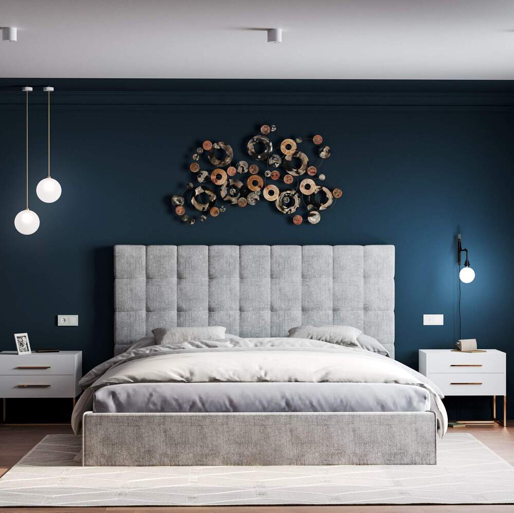 Ліжко м'яке Скай - фото 1