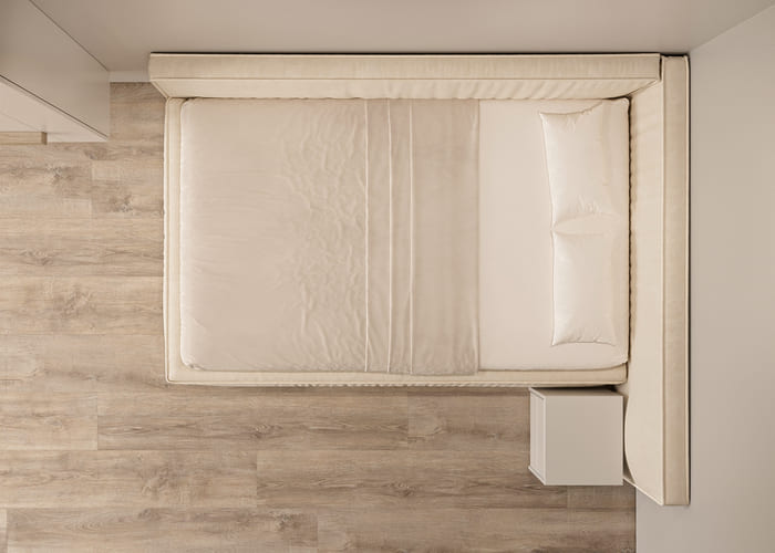 Кровать мягкая угловая Ресофт Kid - фото 8