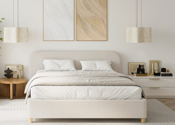 Ліжко м'яке Мілу - фото 3