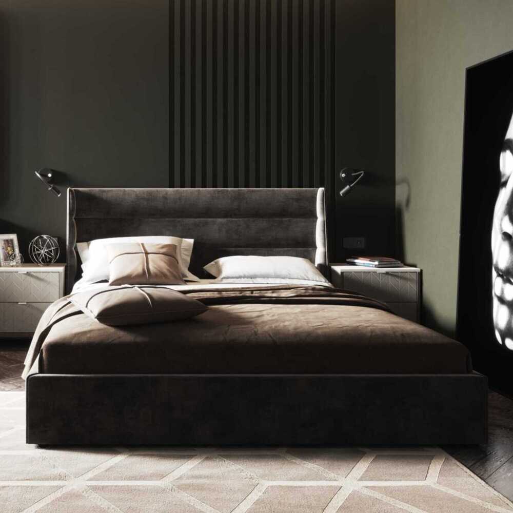 Ліжко м'яке Остін - фото 1