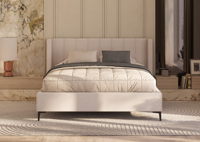 Ліжко м'яке Лайла - фото 1