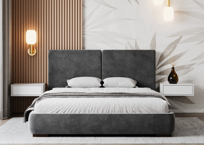 Ліжко м'яке Сільвія - фото 3