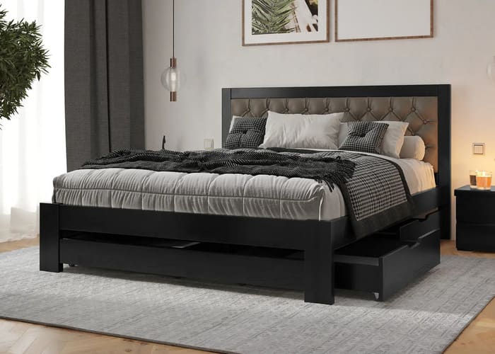 Кровать деревянная Симфония Люкс - фото 5