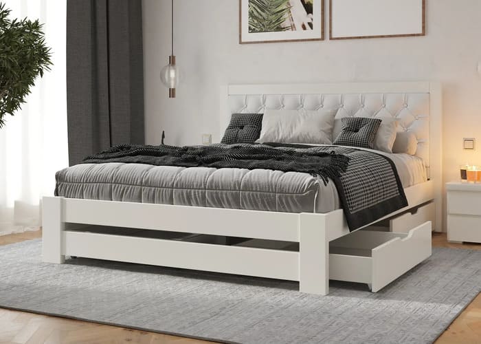 Кровать деревянная Симфония Люкс - фото 6