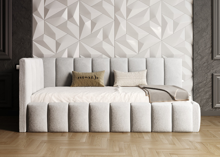 Ліжко м'яке кутове Олімп - фото 3 Ліжко м'яке кутове Олімп - фото 3