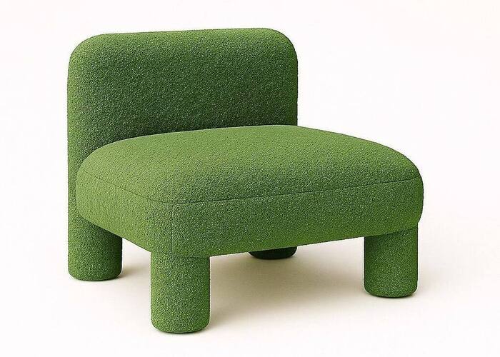 Кресло мягкое Rectangle - фото 4