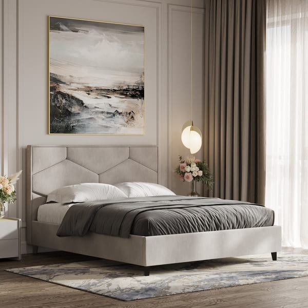 Ліжко м'яке Бостон - фото 1