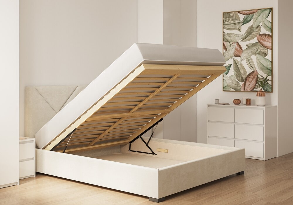 Ліжко м'яке Сіті - фото 4