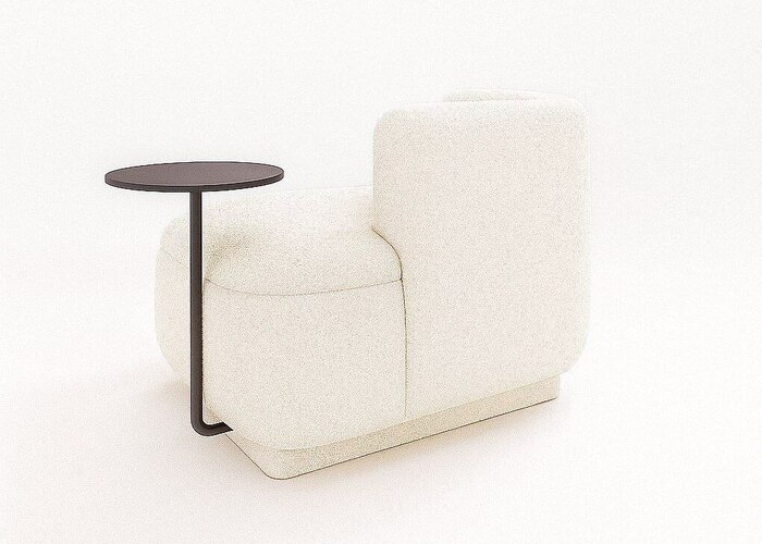 Кресло мягкое Tori со столиком - фото 4