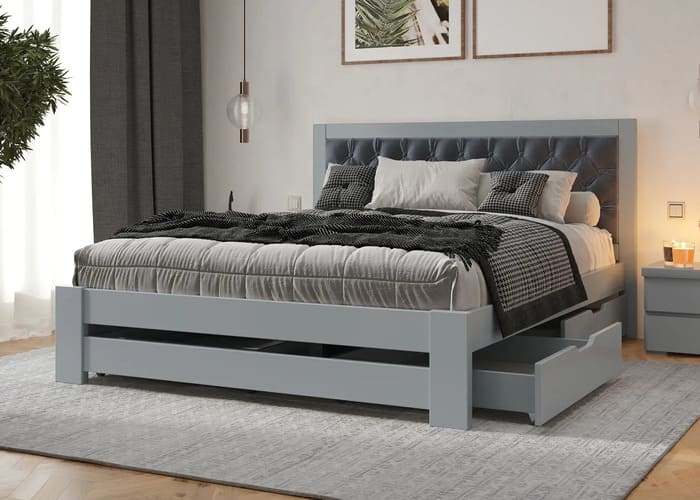 Кровать деревянная Симфония Люкс - фото 4