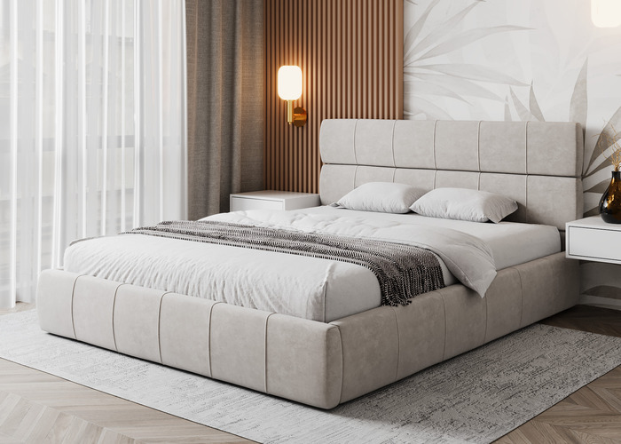 Ліжко м'яке Венс - фото 3