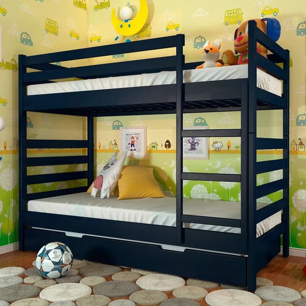 Кровать деревянная двухъярусная Рио - фото 1